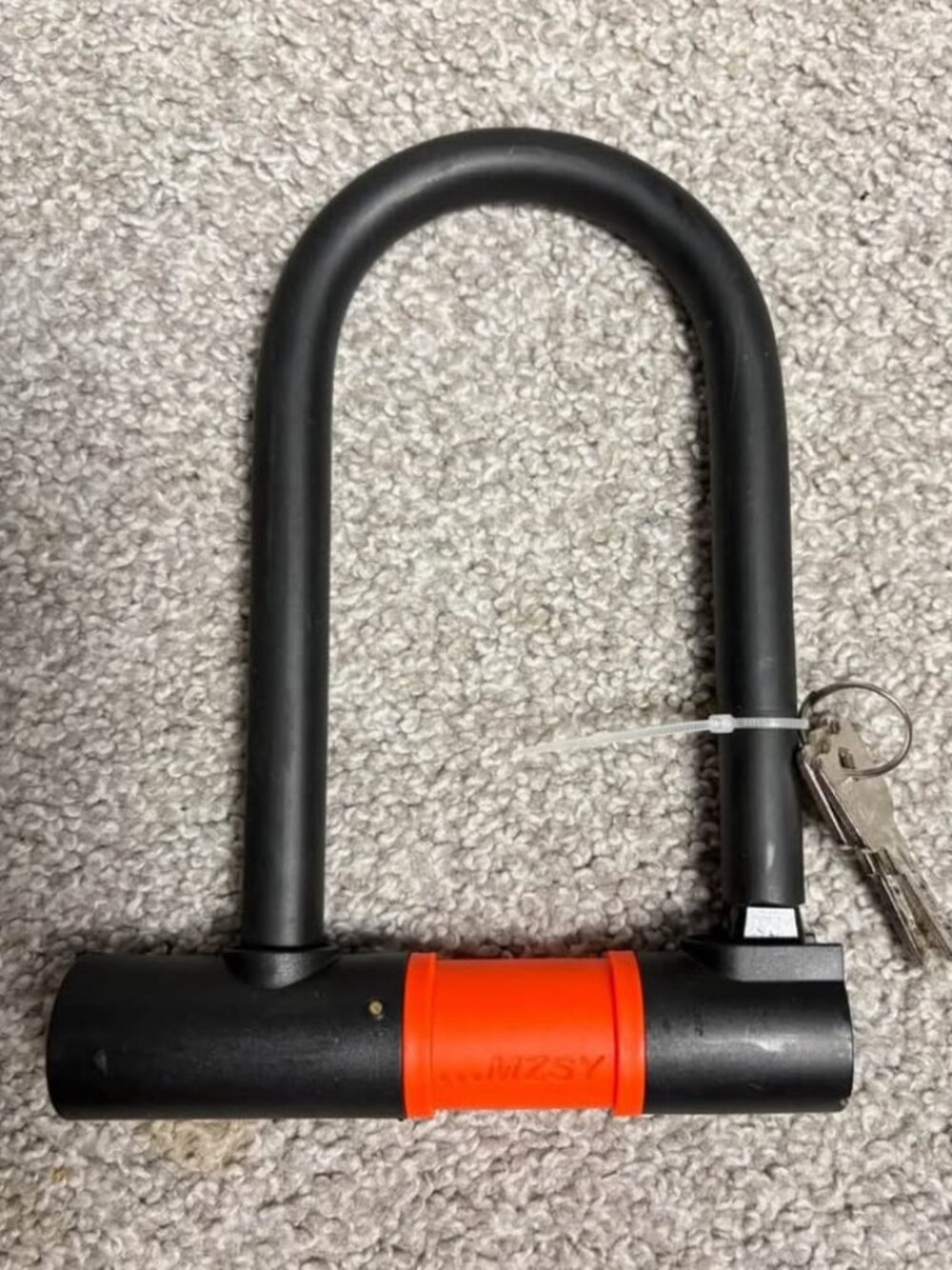 Bicycle U Lock with Keys